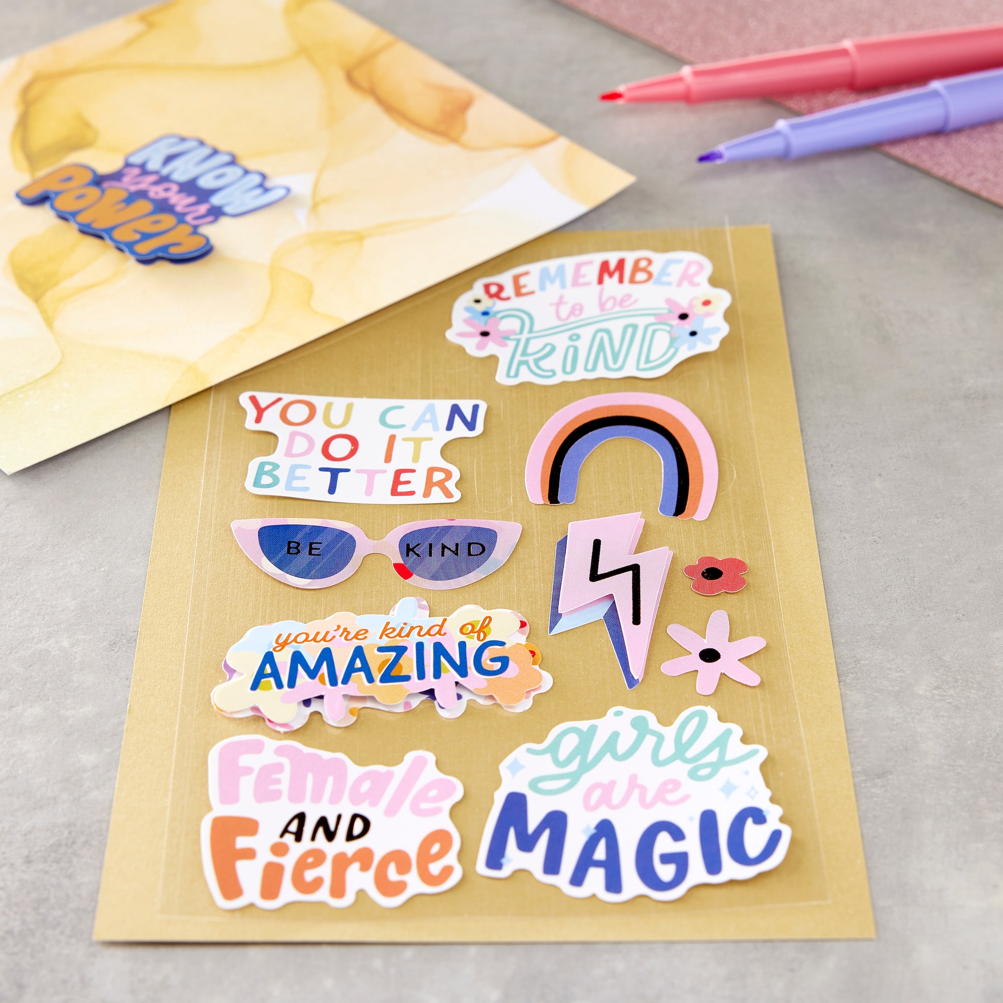 Girl Power Stickers by Recollection™